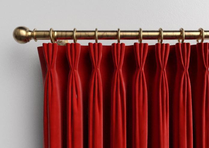 Odessa Velvet, Crimson - Made to Measure Curtains - Image 11